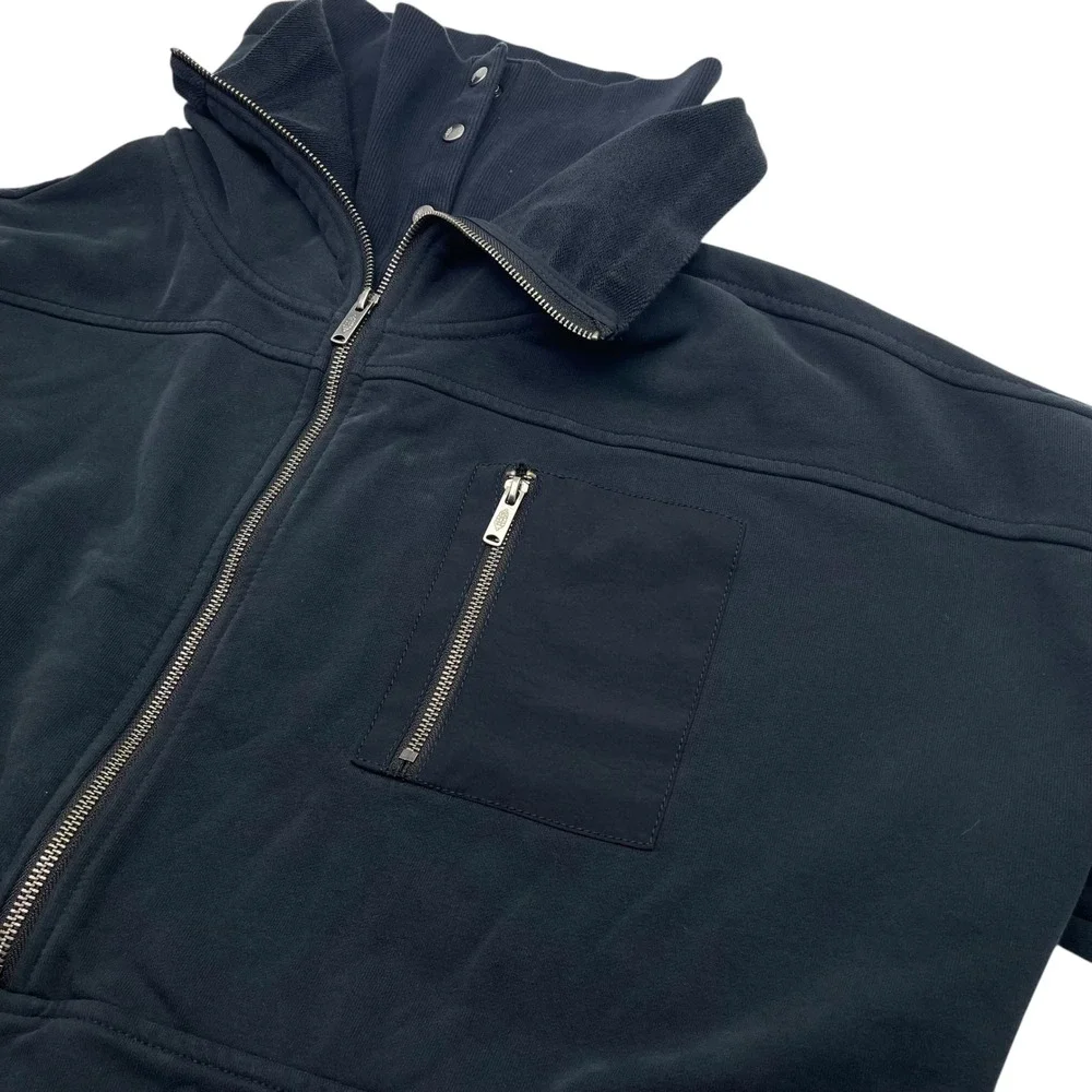 Free People FP Movement Venture Pullover Jacket M Navy Blue Heavyweight $178 - Picture 5 of 12
